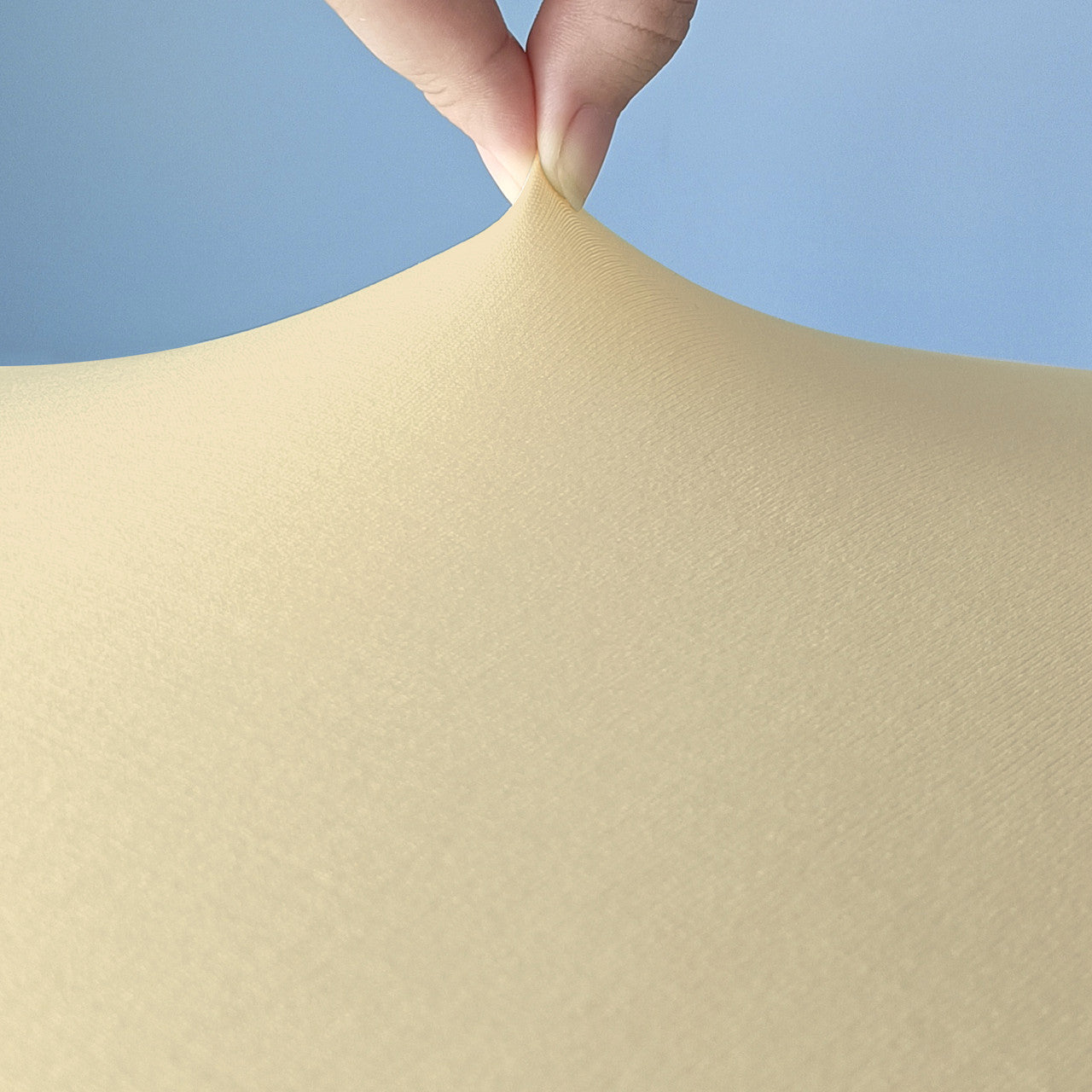 Spandex Seat Pad Cover  - Champagne