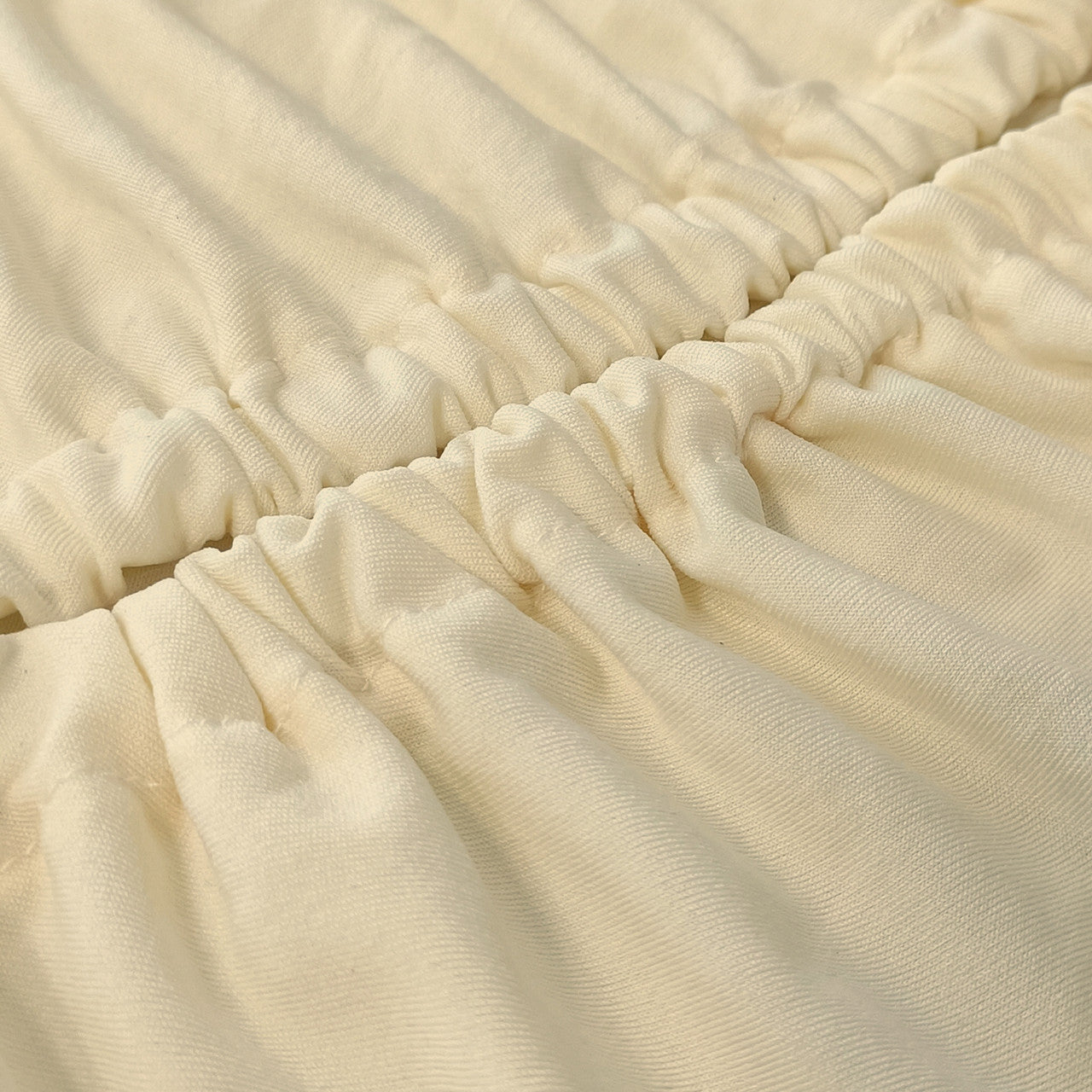 Spandex Seat Pad Cover  - Champagne