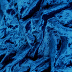 Velvet Chair Seat Pad Cover - Royal Blue
