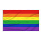 LGBTQ Gay Pride Flag - 5ft x 3ft