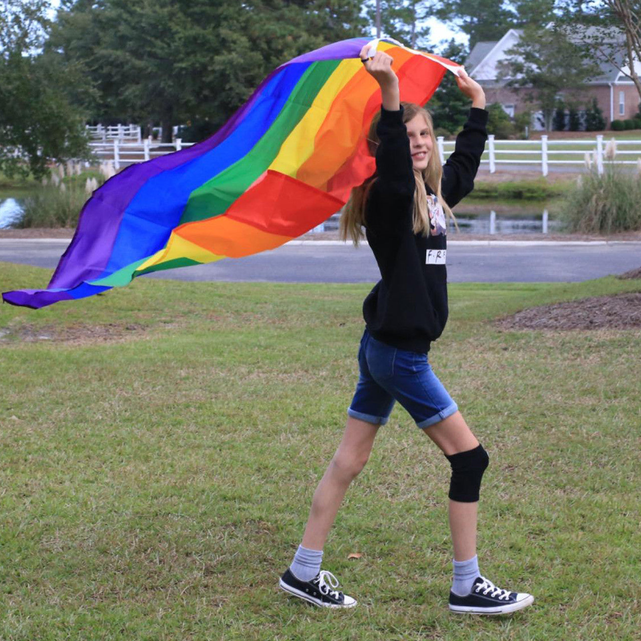 LGBTQ Gay Pride Flag - 5ft x 3ft