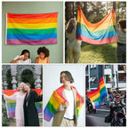LGBTQ Gay Pride Flag - 5ft x 3ft