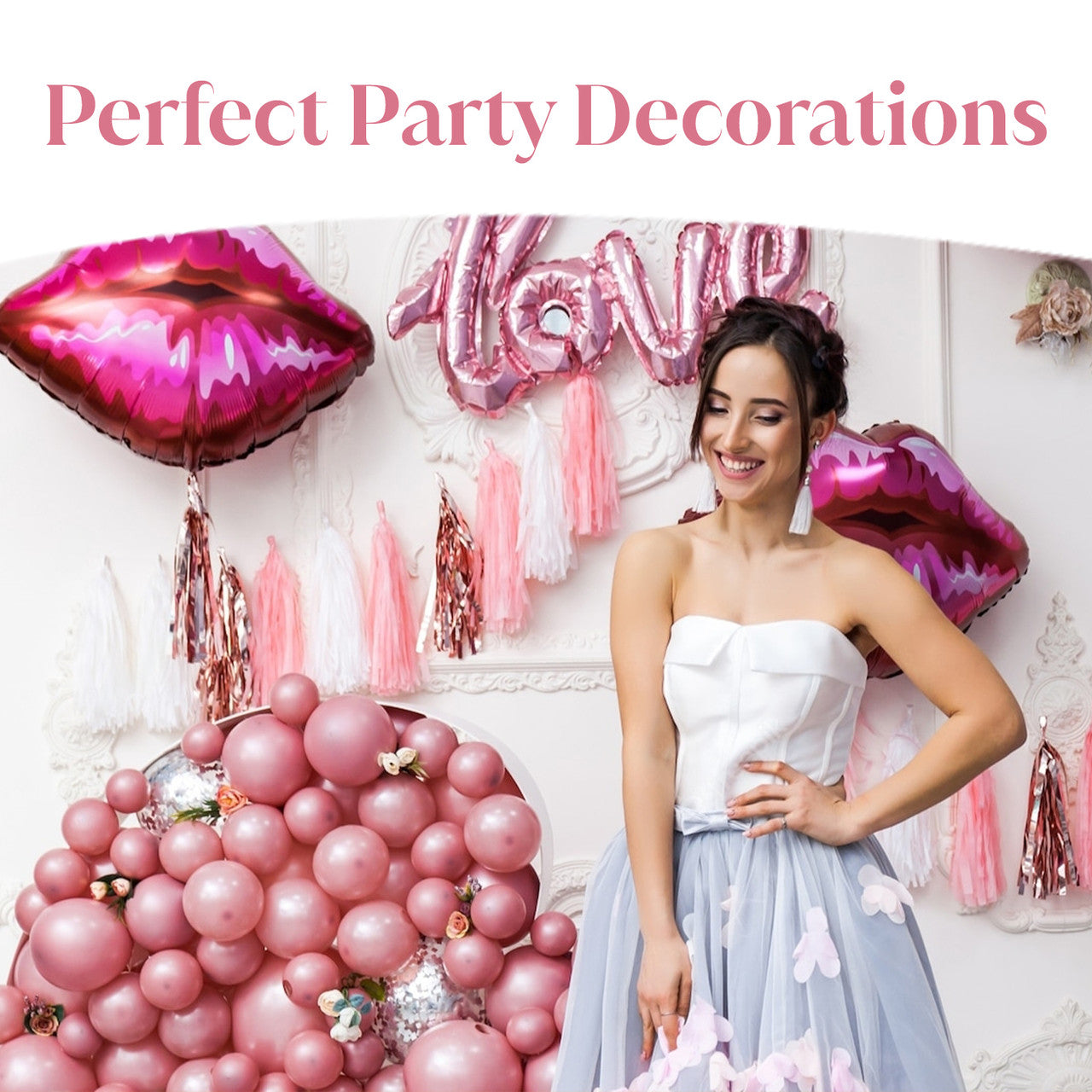 5" Standard Mirror Mix Latex Balloons - 100 Pack