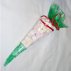25pcs Cone Sweet Candy Bags - Green