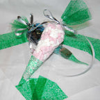 25pcs Cone Sweet Candy Bags - Green