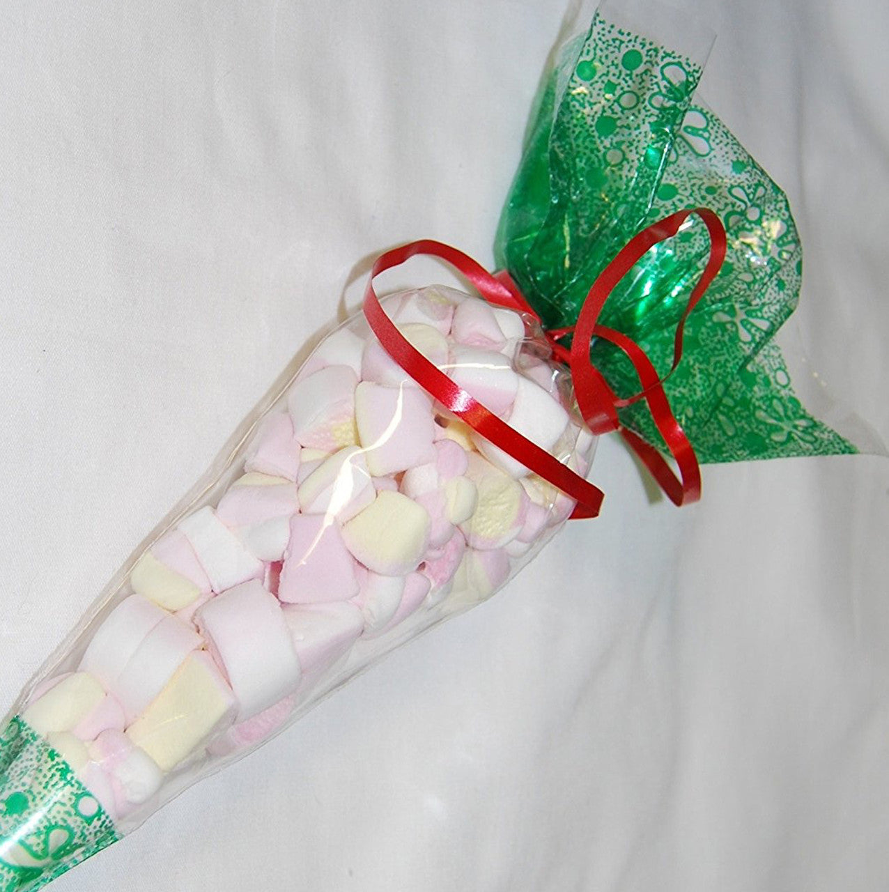 25pcs Cone Sweet Candy Bags - Green
