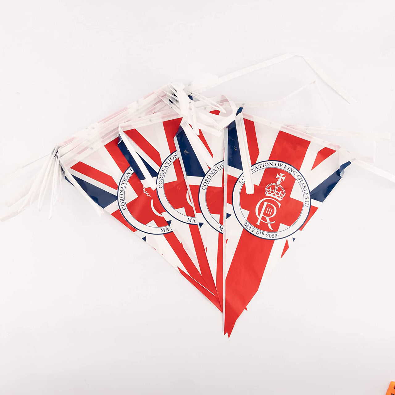 21pcs Coronation Party Decoration Set - Triangle Bunting