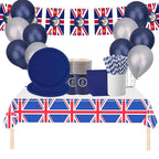 167pcs Coronation Party Supplies Set