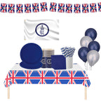 Royal Cypher Disposable Dinnerware Set - 353pcs