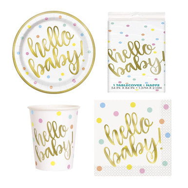 Hello Baby Party Set