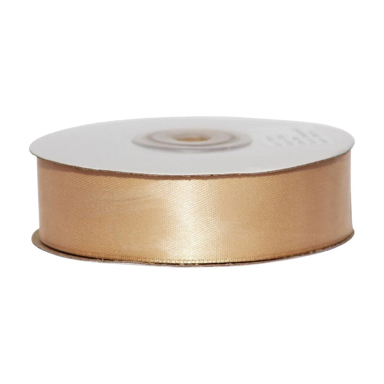 Double Sided Satin Ribbon - Champagne Gold