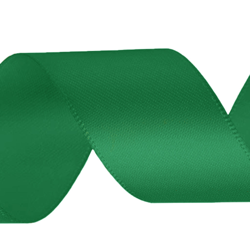 Double Sided Ribbon - Bottle Green - 1 Metre