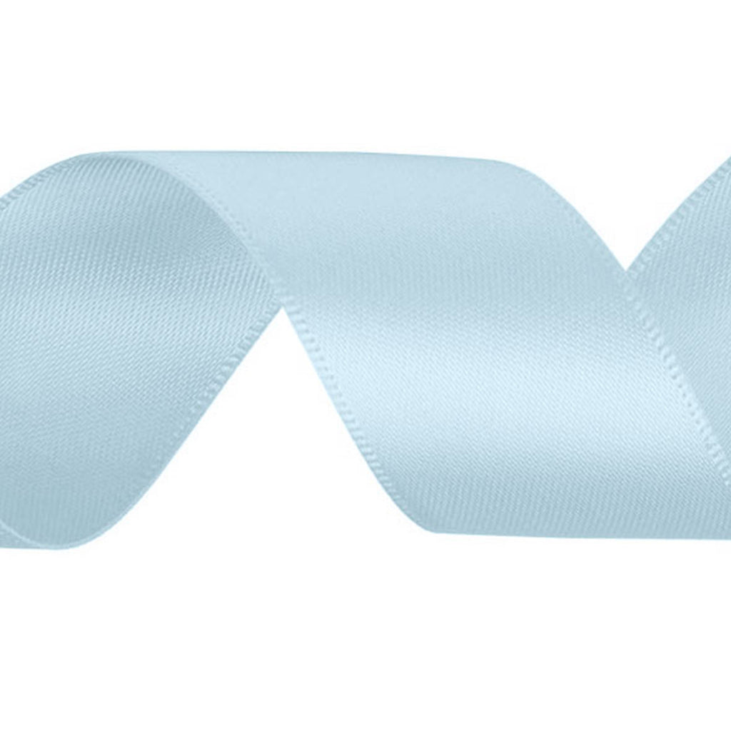 Double Sided Ribbon - Blue Vapour - 1 Metre