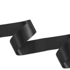 1m Double Sided Satin Ribbon - Black