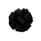 1m Double Sided Satin Ribbon - Black
