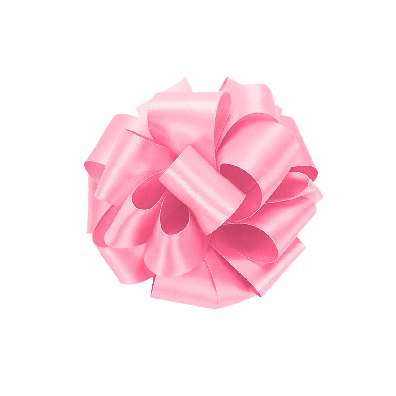 1m Double Sided Satin Ribbon - Baby Pink