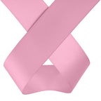 1m Double Sided Satin Ribbon - Baby Pink