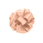 1m Double Sided Satin Ribbon - Peach