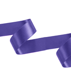 1m Double Sided Satin Ribbon-Purple