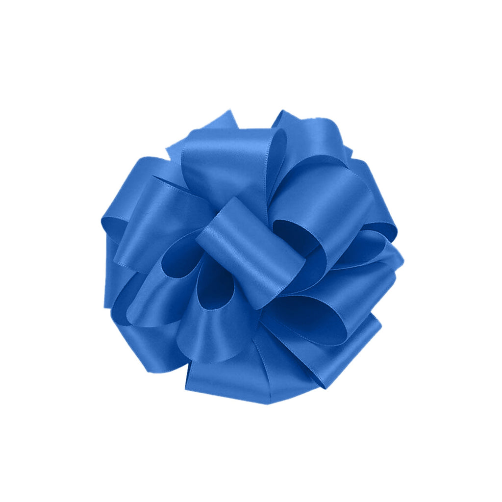 1m Double Sided Satin Ribbon-Royal Blue