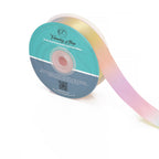 Double Sided Ribbon - Pastel Rainbow - 10 Metres