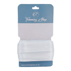 1m Double Sided Satin Ribbon-Sky Blue