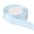 25m Double Sided Satin Ribbon - Sky Blue
