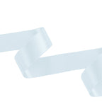 1m Double Sided Satin Ribbon-Sky Blue