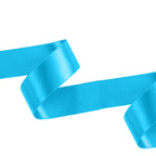 1m Double Sided Satin Ribbon-Turquoise