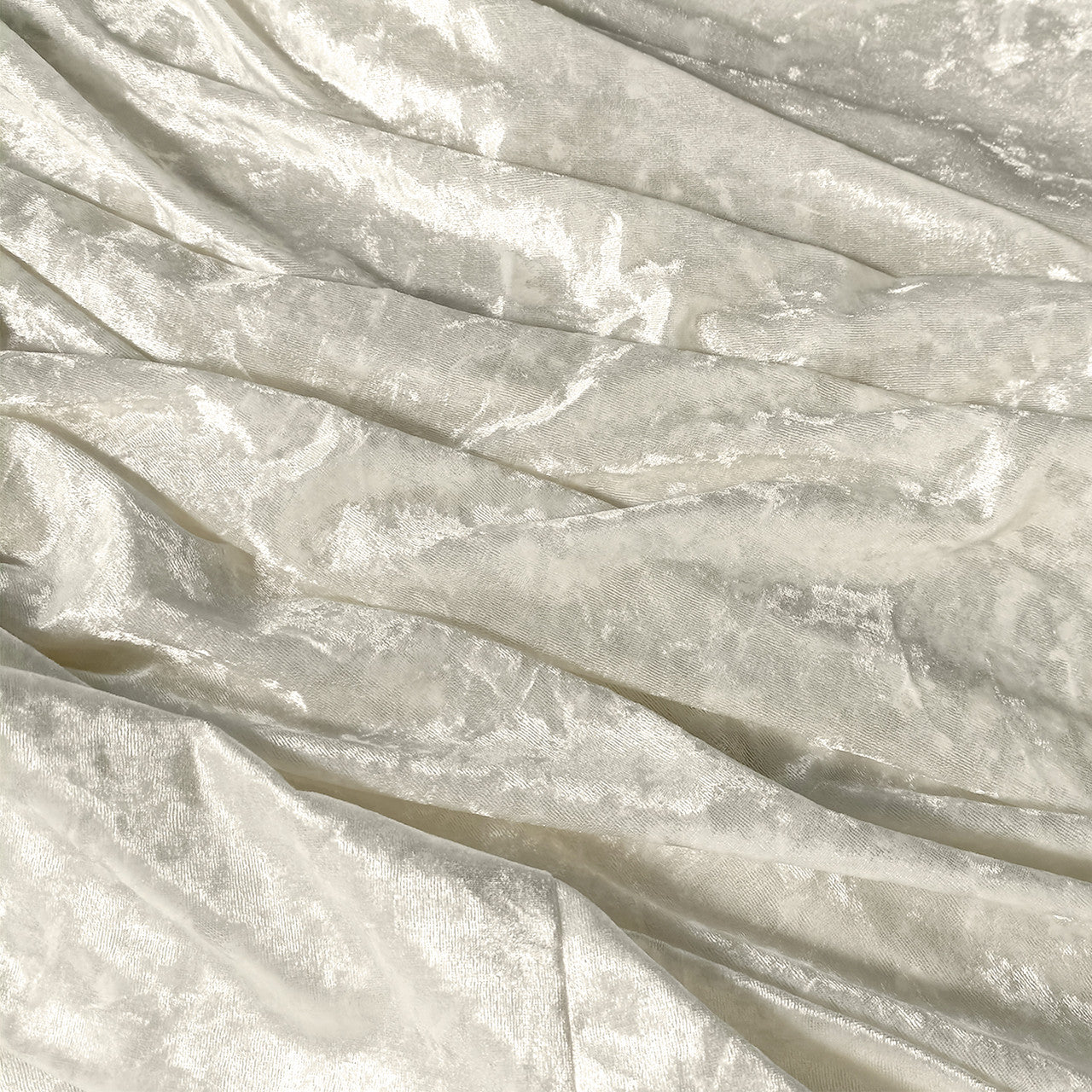 Rectangle Crushed Velvet Tablecloth - Champagne