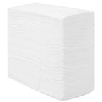White Disposable Napkin Cutlery Holders - 50pcs