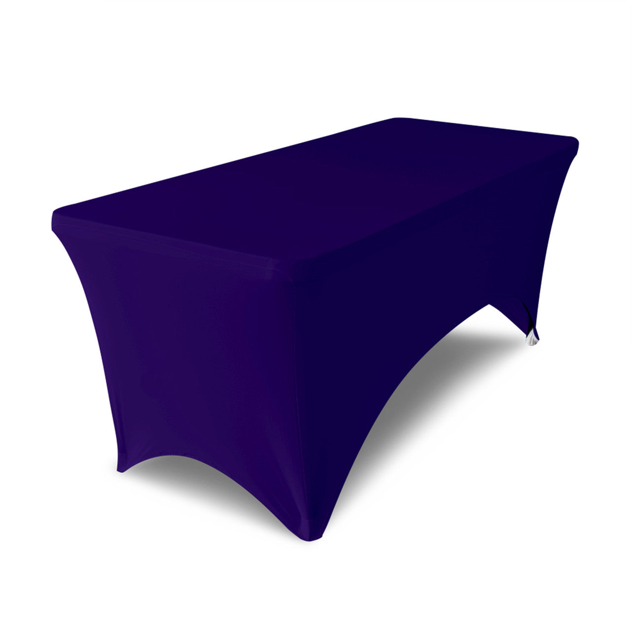 Rectangular Spandex Tablecloth - Dark Purple