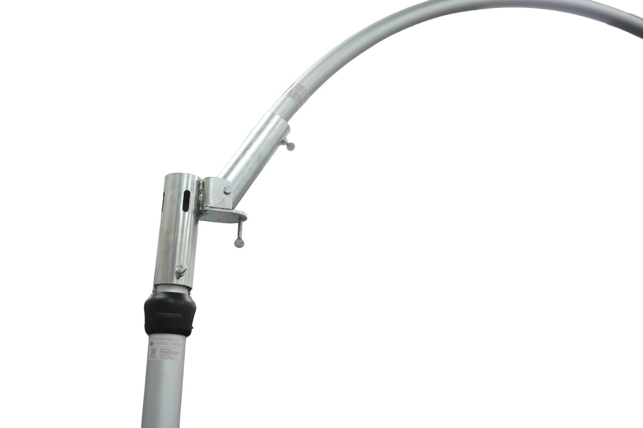 5ft Half-Circle Pipe and Drape Backdrop Stand