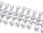 Diamante Belt with Tear Drop Crystals