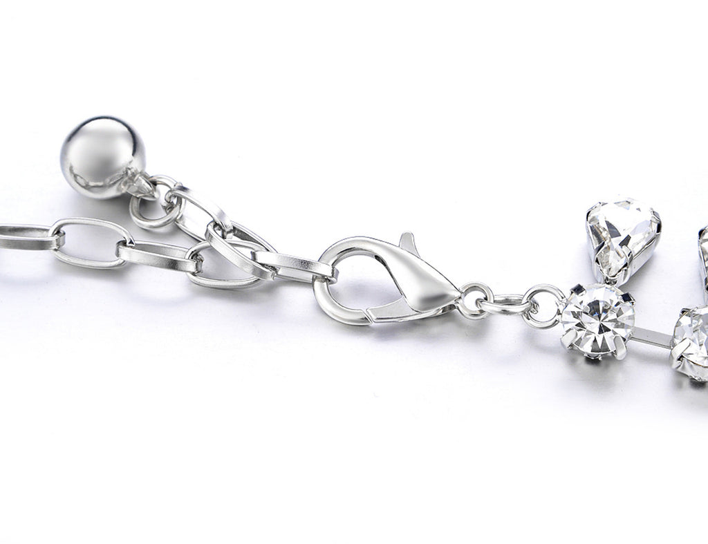 Diamante Belt with Tear Drop Crystals