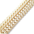 Chevron Belt - Gold