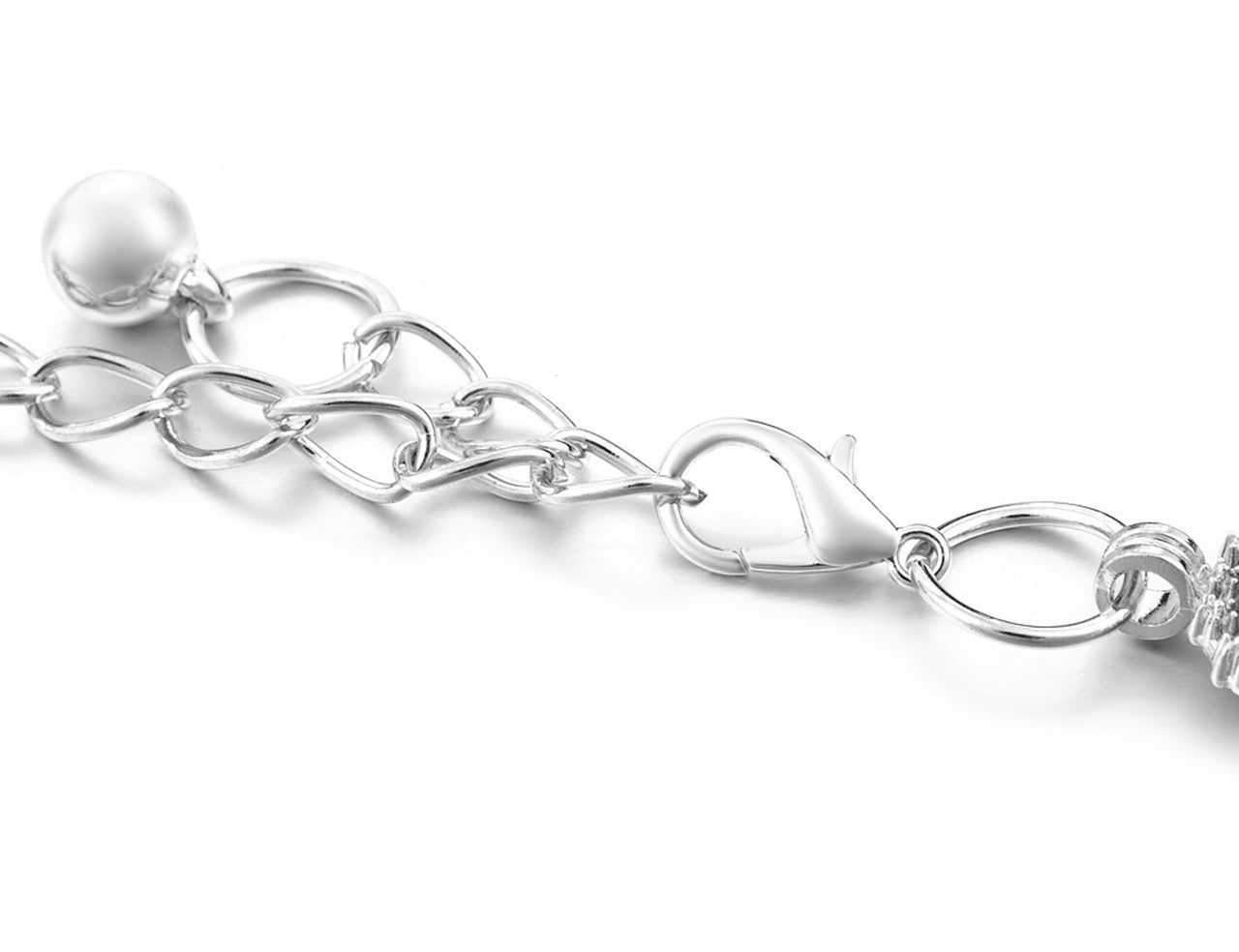 Charms Belt with Heart - Blue