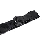 Shiny D Shape Buckle Belt