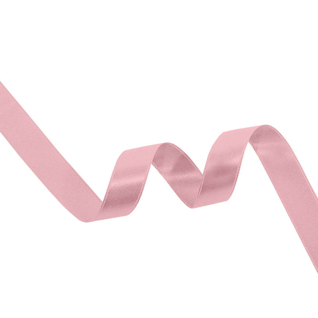 Double Sided Satin Ribbon - Dusty Pink