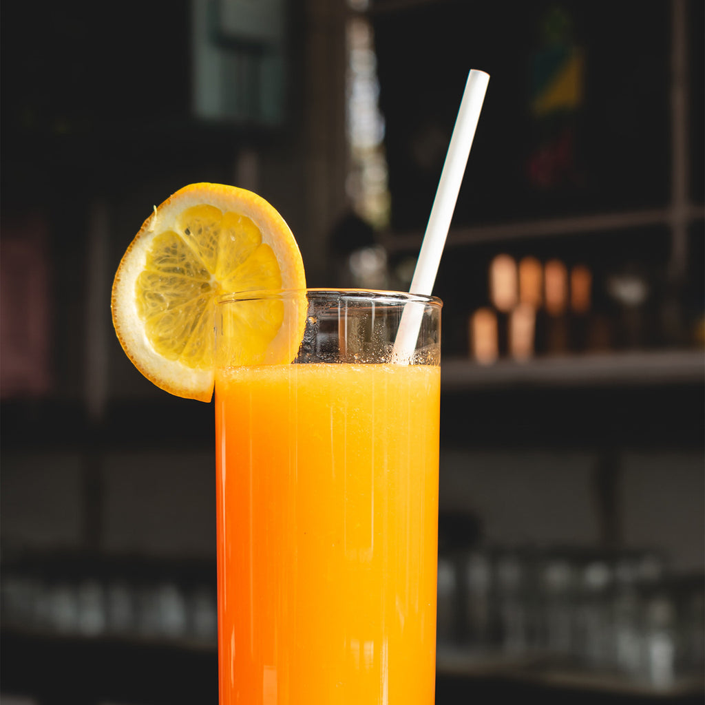 White Biodegradable Paper Straws