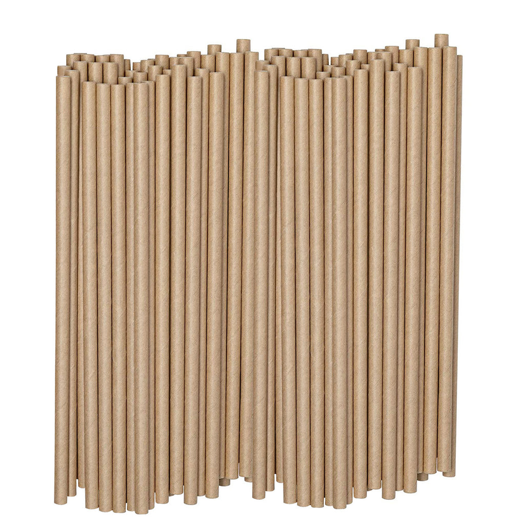Brown Biodegradable Paper Straws