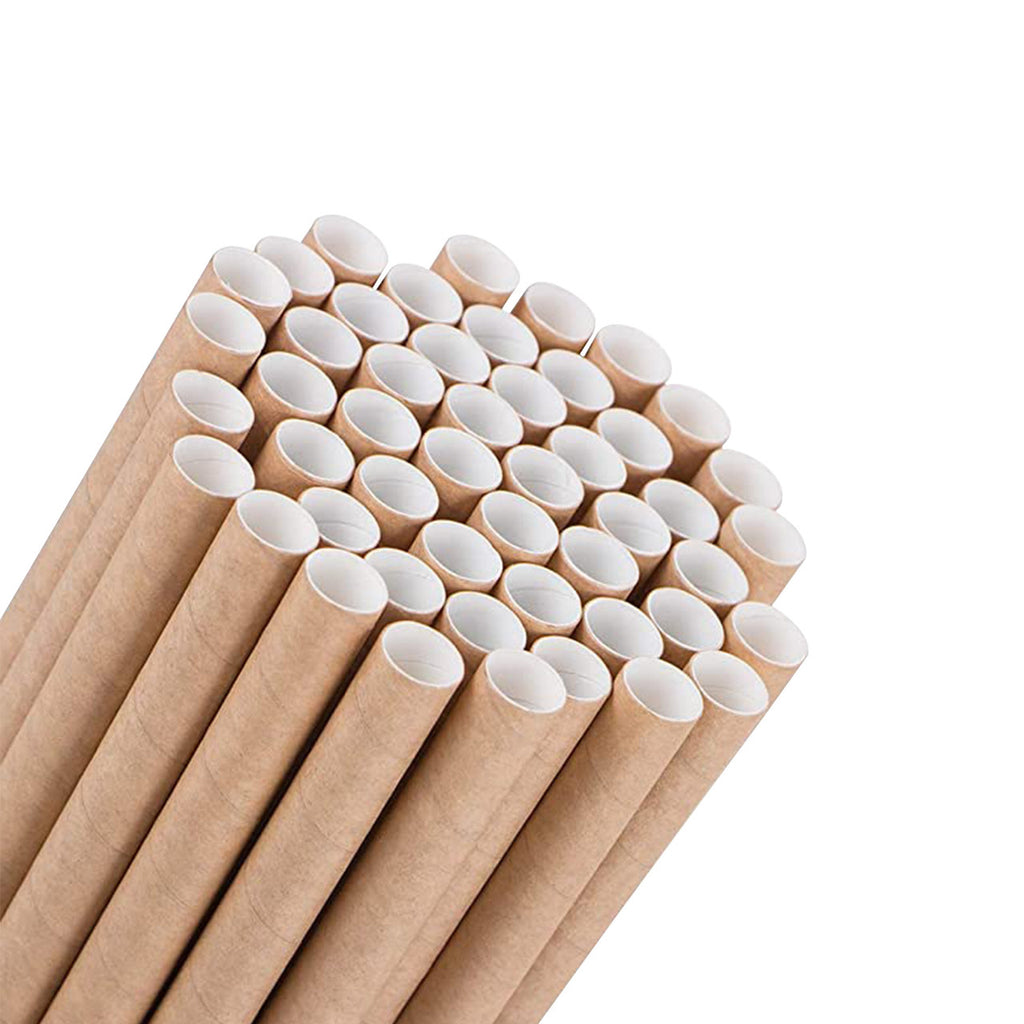 Brown Biodegradable Paper Straws