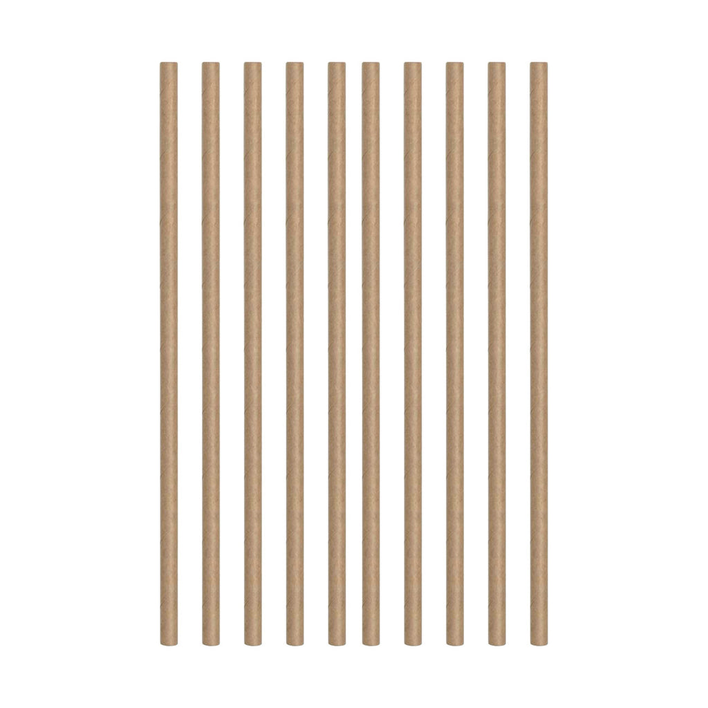 Brown Biodegradable Paper Straws