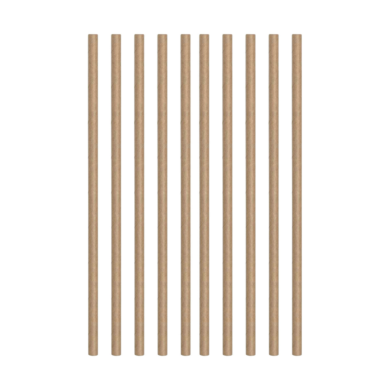 Brown Biodegradable Paper Straws