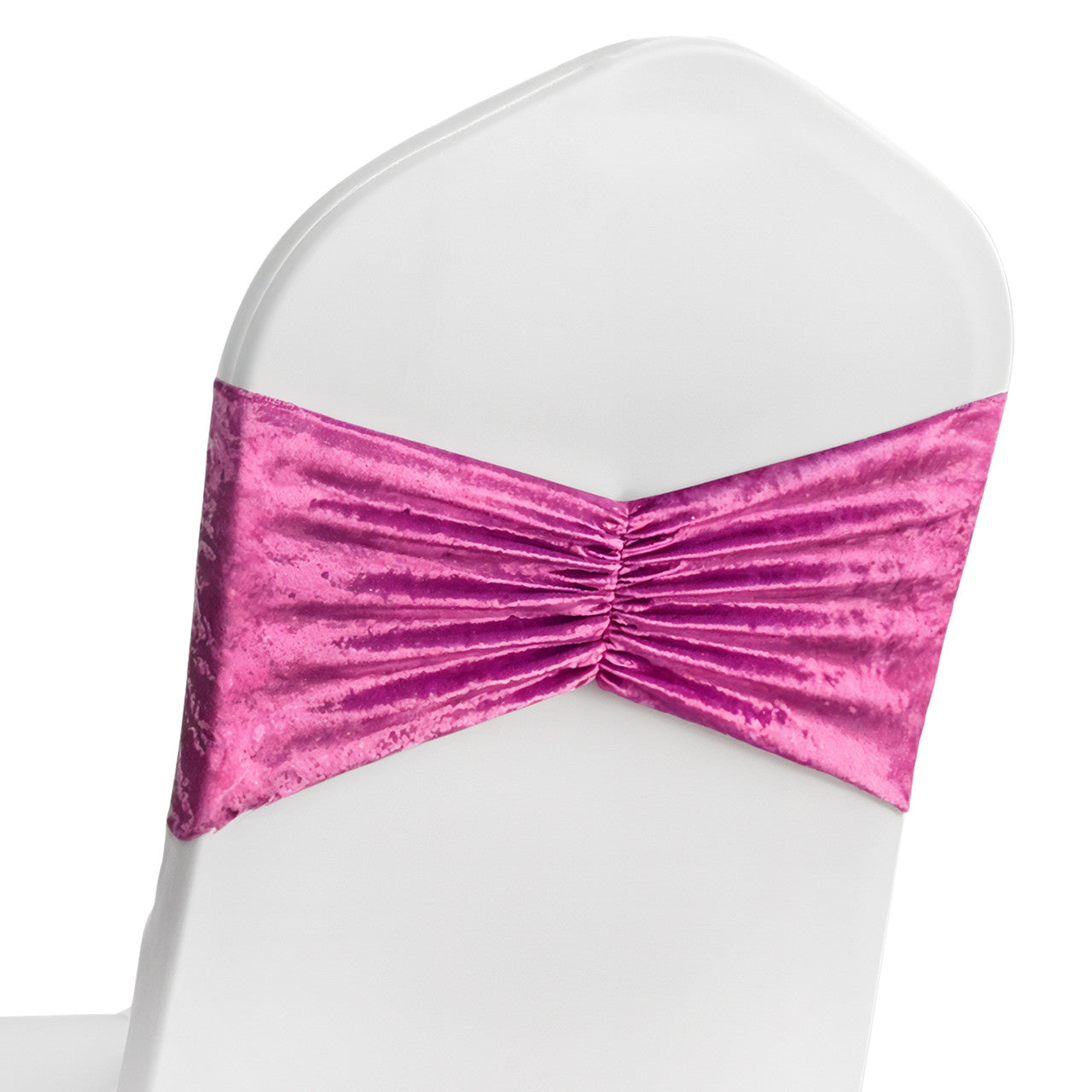 Velvet Chair Band - Pink