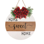 Home Sweet Home Wooden Sign - Round