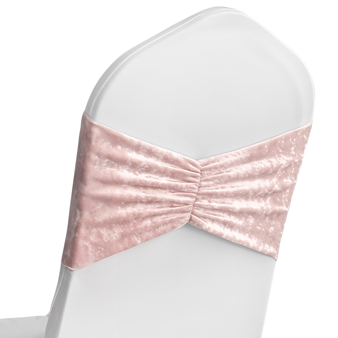 Velvet Chair Band - Rose Pink