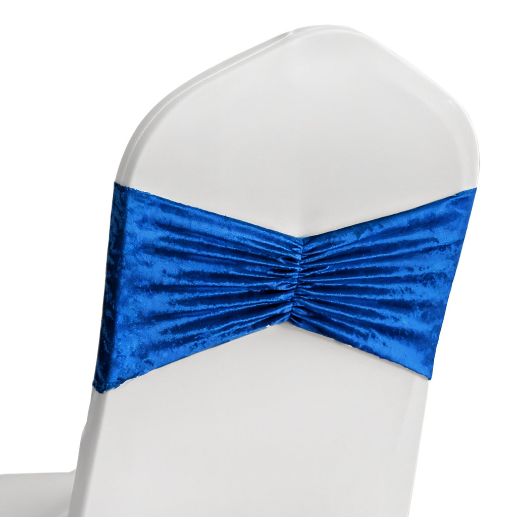 Velvet Chair Band - Royal Blue