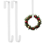 Wreath Hanger Hooks for Front Doors - 2 pack