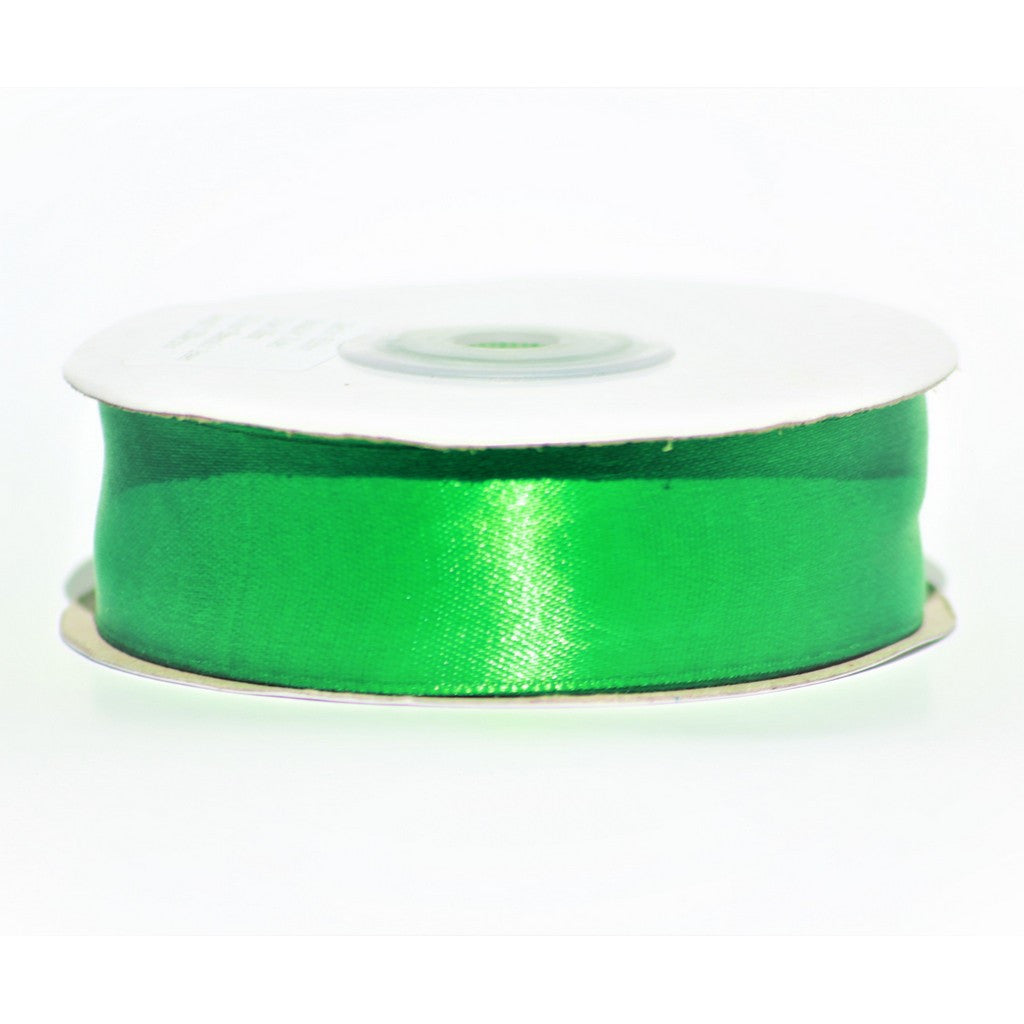 Double Sided Satin Ribbon - Emerald Green